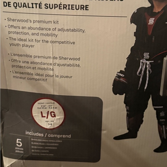 Kids Protective Gear Set - Gray - Picture 3 of 7